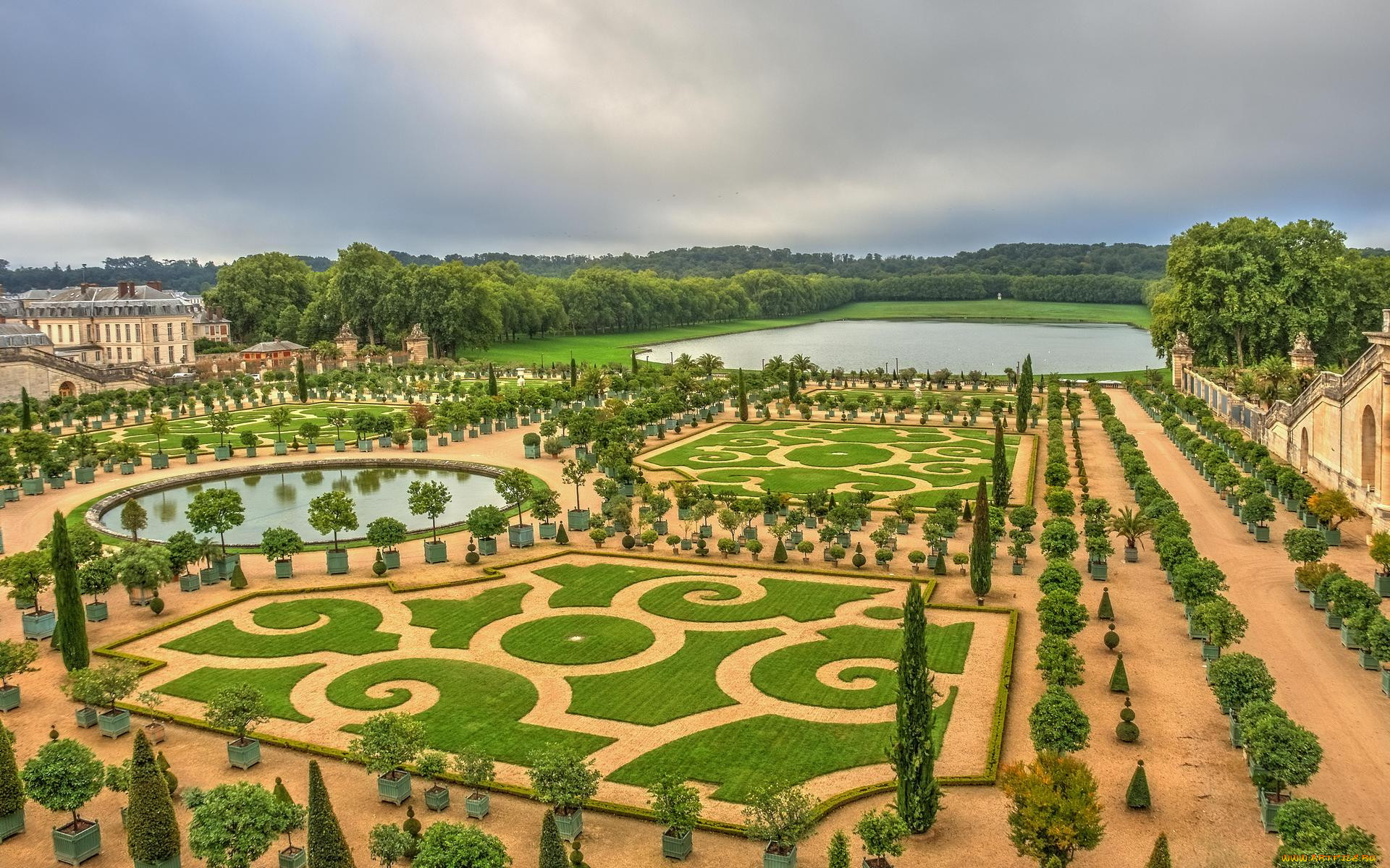 Французский парк Версаль